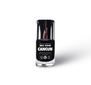 CANCUN - Monochrome Black Nail Color