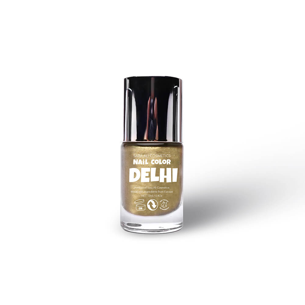 DELHI - Metallic Gold Nail Color